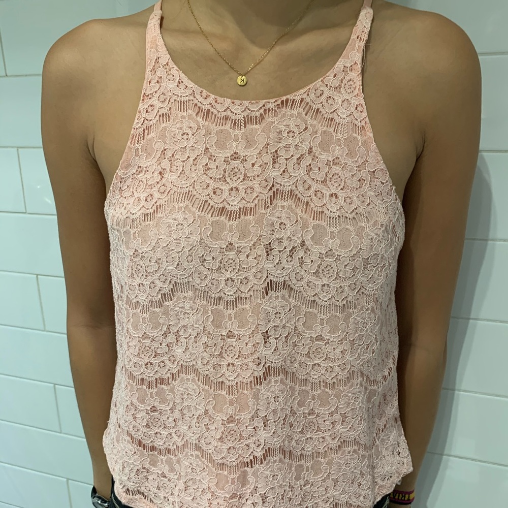 Pink blouse